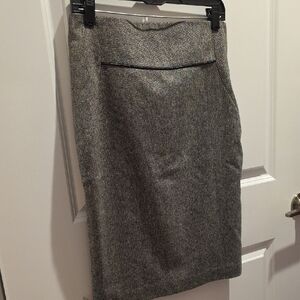 Express Gray Pencil Skirt